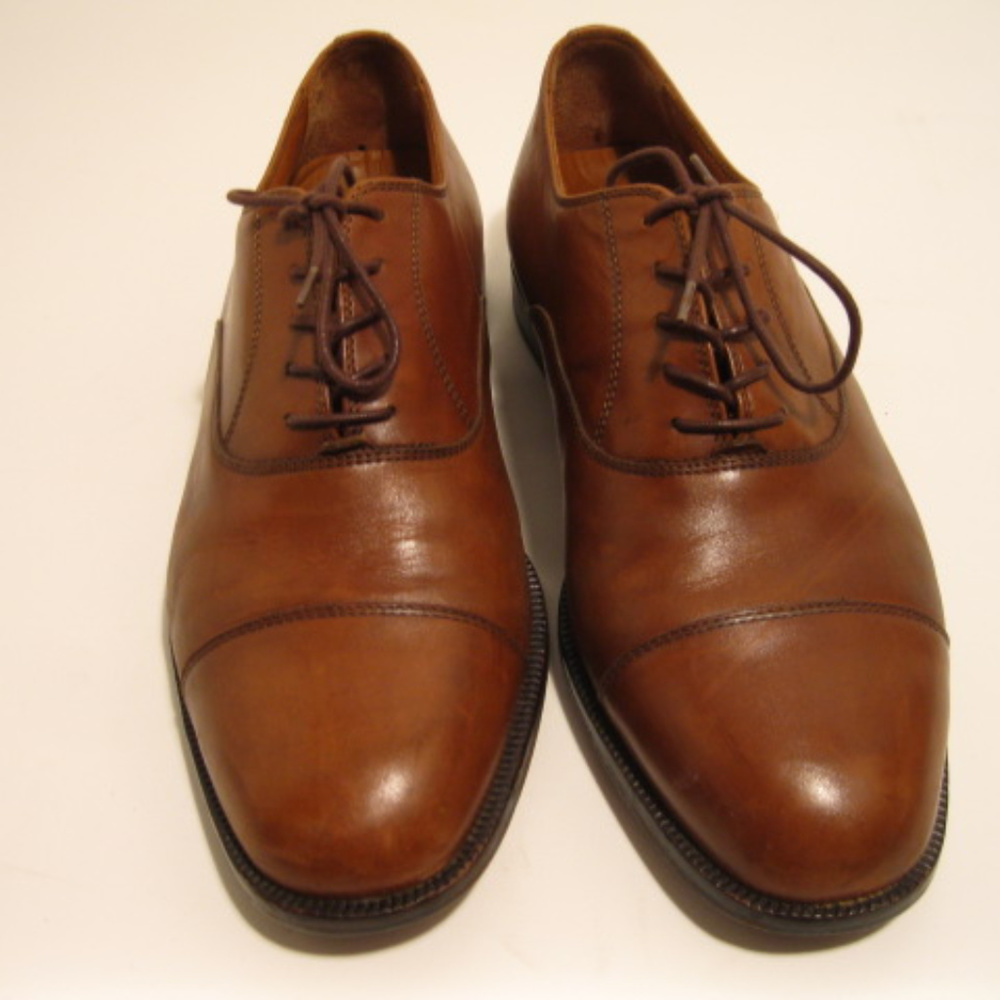 Rockport Leather Italian Oxford Brown Shoes 8